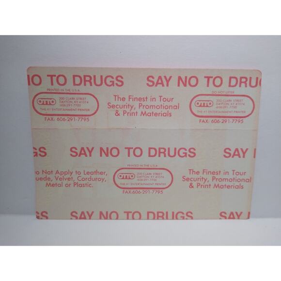 McAuley Schenker Group Backstage Pass Original 1990 MSG Save Yourself Glam Metal - Picture 2 of 2